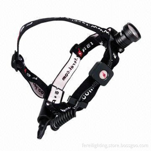 LED headlamp with head strap